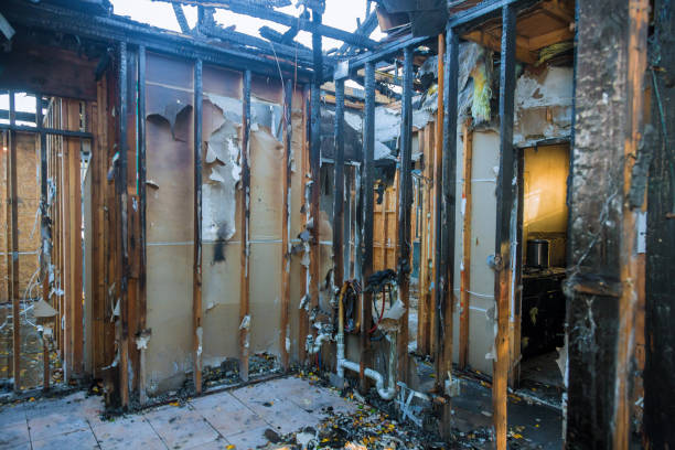 Professional Fire Damage Removal technician working in Seabrook, SC